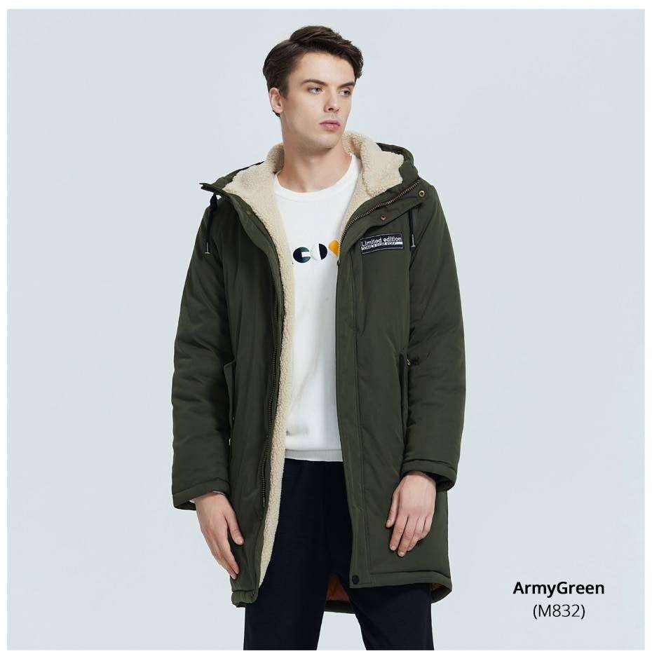 Men's Winter Hooded Parka Men's Winter Hooded Parka