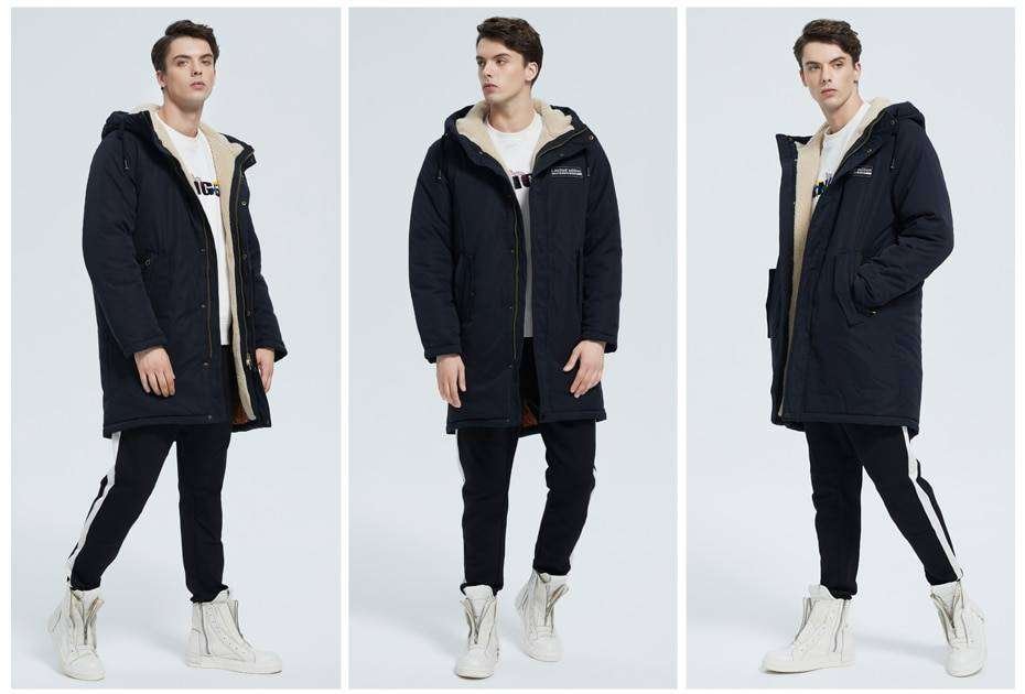 Men's Winter Hooded Parka Men's Winter Hooded Parka