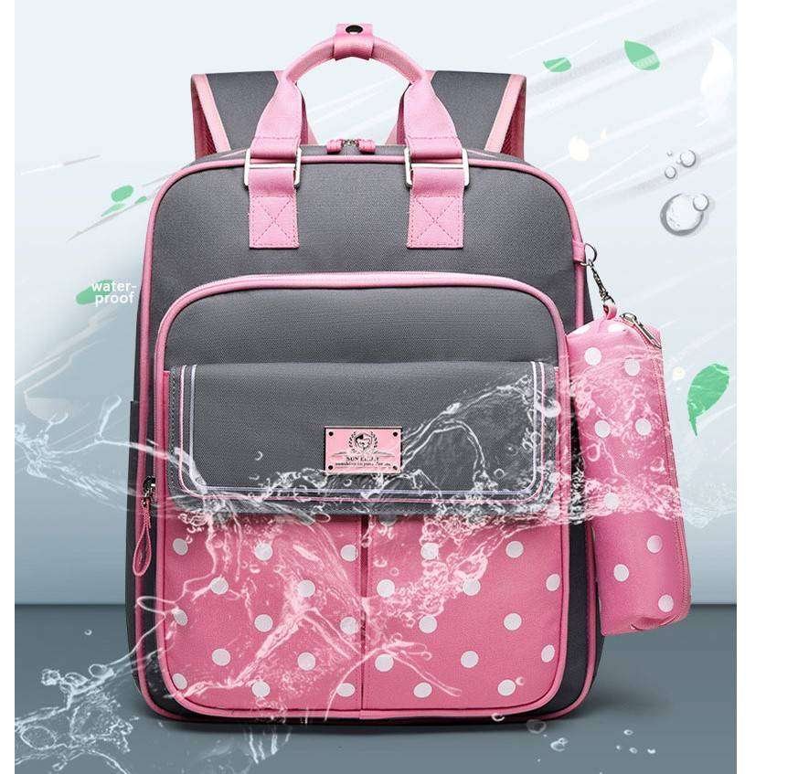 Polka Dot Breathable Backpack