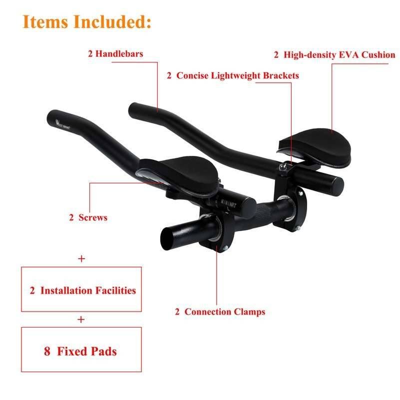 Road Cycling Handlebar with Rest Pads