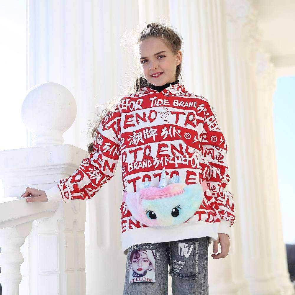 Unicorn Shape Waist Bag for Girls