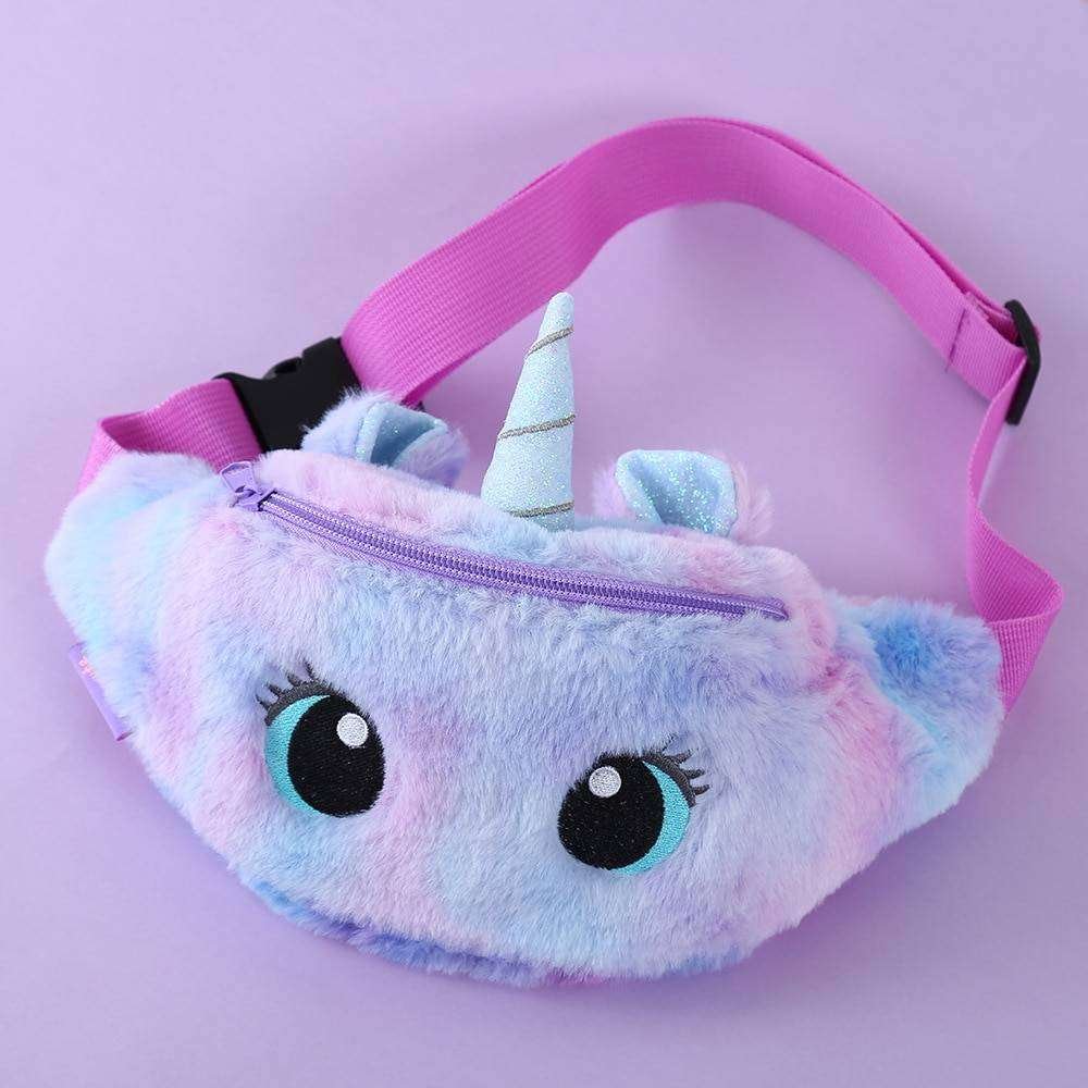 Unicorn Shape Waist Bag for Girls