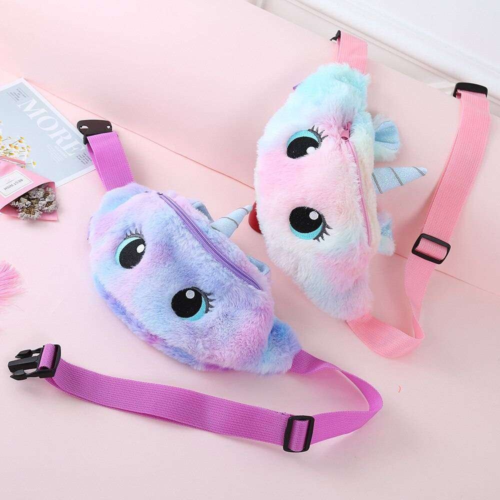 Unicorn Shape Waist Bag for Girls