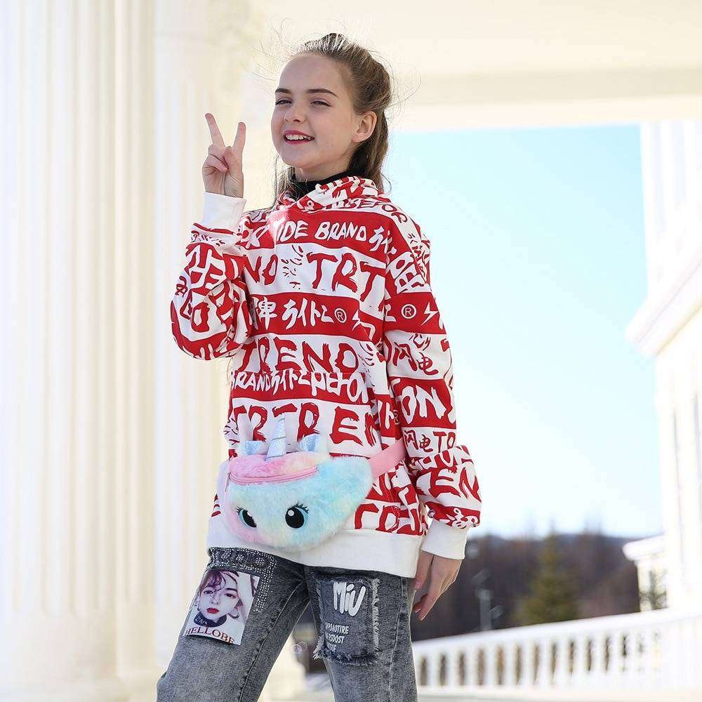 Unicorn Shape Waist Bag for Girls