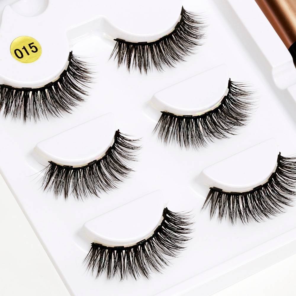 Waterproof Magnetic Eyelashes with Liquid Eyeliner Cuidado, masaje e higiene Personal y Facial Waterproof Magnetic Eyelashes with Liquid Eyeliner Cuidado, masaje e higiene Personal y Facial