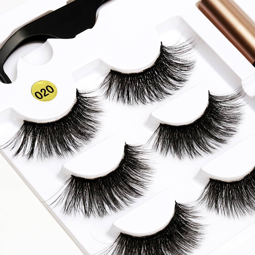 Waterproof Magnetic Eyelashes with Liquid Eyeliner Cuidado, masaje e higiene Personal y Facial Waterproof Magnetic Eyelashes with Liquid Eyeliner Cuidado, masaje e higiene Personal y Facial