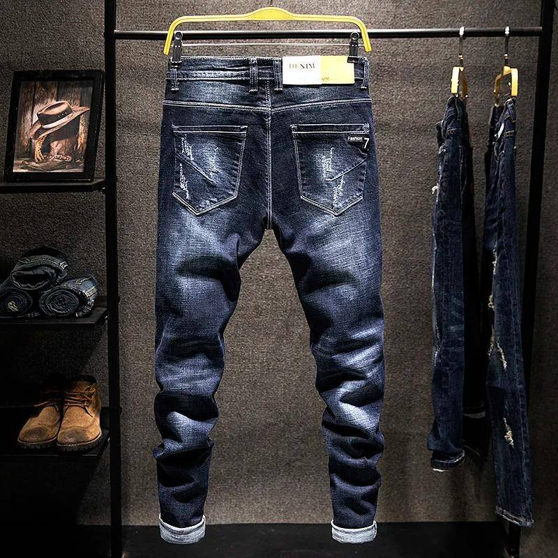 Pantalones vaqueros rasgados para hombres Pantalones casual y jogger para hombre Pantalones vaqueros rasgados para hombres Pantalones casual y jogger para hombre