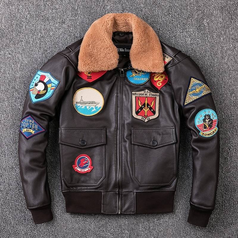 Top Gun Leather Jacket Parkas ,Chaquetas y Cazadoras para Hombres Top Gun Leather Jacket Parkas ,Chaquetas y Cazadoras para Hombres