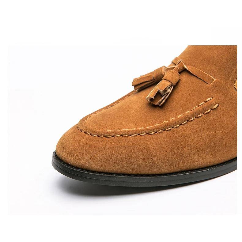 Mocasines de Gamuza Sintética Transpirables Sin Cordones para Hombre Botas y Botines de Hombre Mocasines de Gamuza Sintética Transpirables Sin Cordones para Hombre Botas y Botines de Hombre