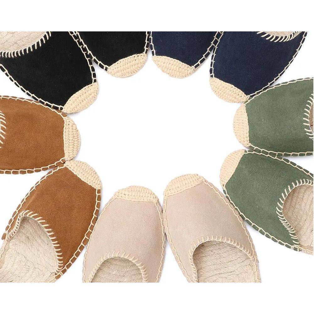 Sandalias Romanas para Mujer, Espadriles Planas de Cuero Genuino 2022, Zapato Femenino Bohemio, Venta Directa, Promoción Sandalias Sandalias Romanas para Mujer, Espadriles Planas de Cuero Genuino 2022, Zapato Femenino Bohemio, Venta Directa, Promoción Sandalias