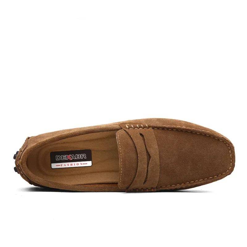 Mocasines de Cuero Genuino para Hombre Botas y Botines de Hombre Mocasines de Cuero Genuino para Hombre Botas y Botines de Hombre