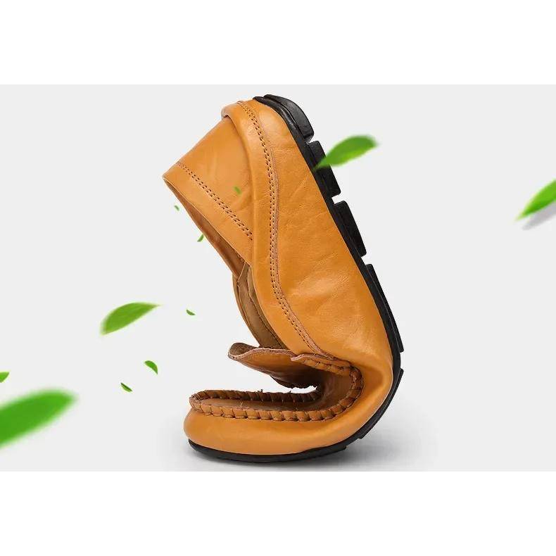 Mocasines de Cuero Genuino para Hombre | Zapatos Náuticos Botas y Botines de Hombre Mocasines de Cuero Genuino para Hombre | Zapatos Náuticos Botas y Botines de Hombre
