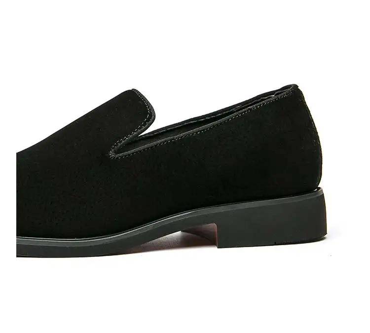 Zapatos de Vestir de Fondo Rojo para Hombre Mocasines Aterciopelados Botas y Botines de Hombre Zapatos de Vestir de Fondo Rojo para Hombre Mocasines Aterciopelados Botas y Botines de Hombre