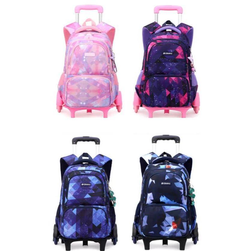 Set de Mochila Escolar con Ruedas 3 Piezas Mochila Escolar Set de Mochila Escolar con Ruedas 3 Piezas Mochila Escolar