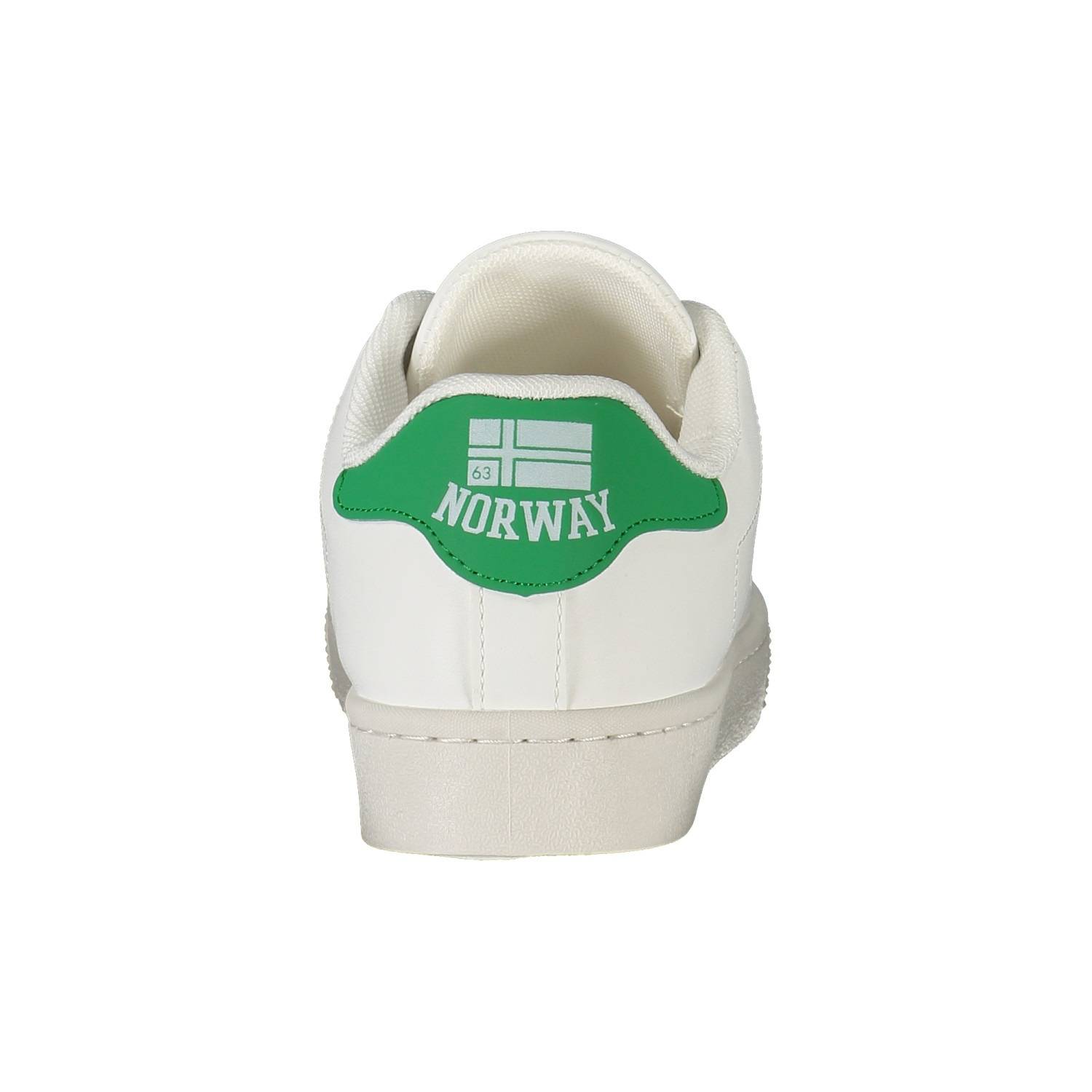 Zapatillas Norway 1963 para Hombre Blancas y Verdes Zapatillas NORWAY 1963 Zapatillas Norway 1963 para Hombre Blancas y Verdes Zapatillas NORWAY 1963